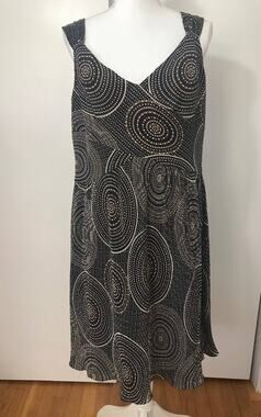 Women's Sleeveless Shift Dress Plus Size 16 Evan Picone